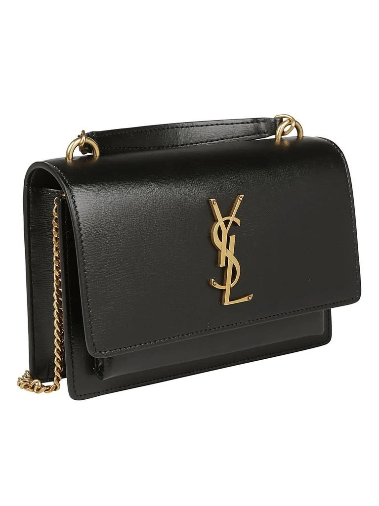 Yves Saint Laurent Saint Laurent Sunset Logo Plaque Shoulder Bag 3