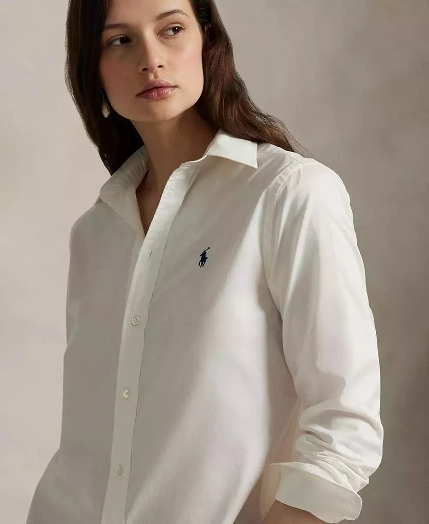 Ralph Lauren Women's Classic-Fit Cotton Twill Shirt 3