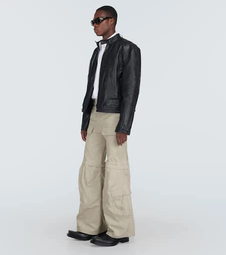 Balenciaga Hybrid flared cotton cargo pants 2