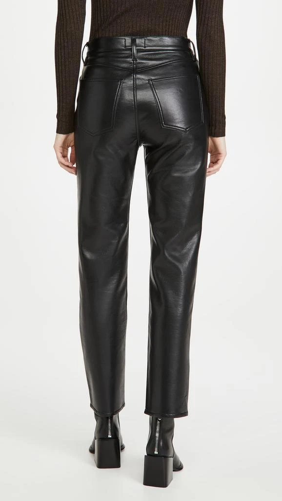 AGOLDE Recycled Leather Fitted '90s Pants 2
