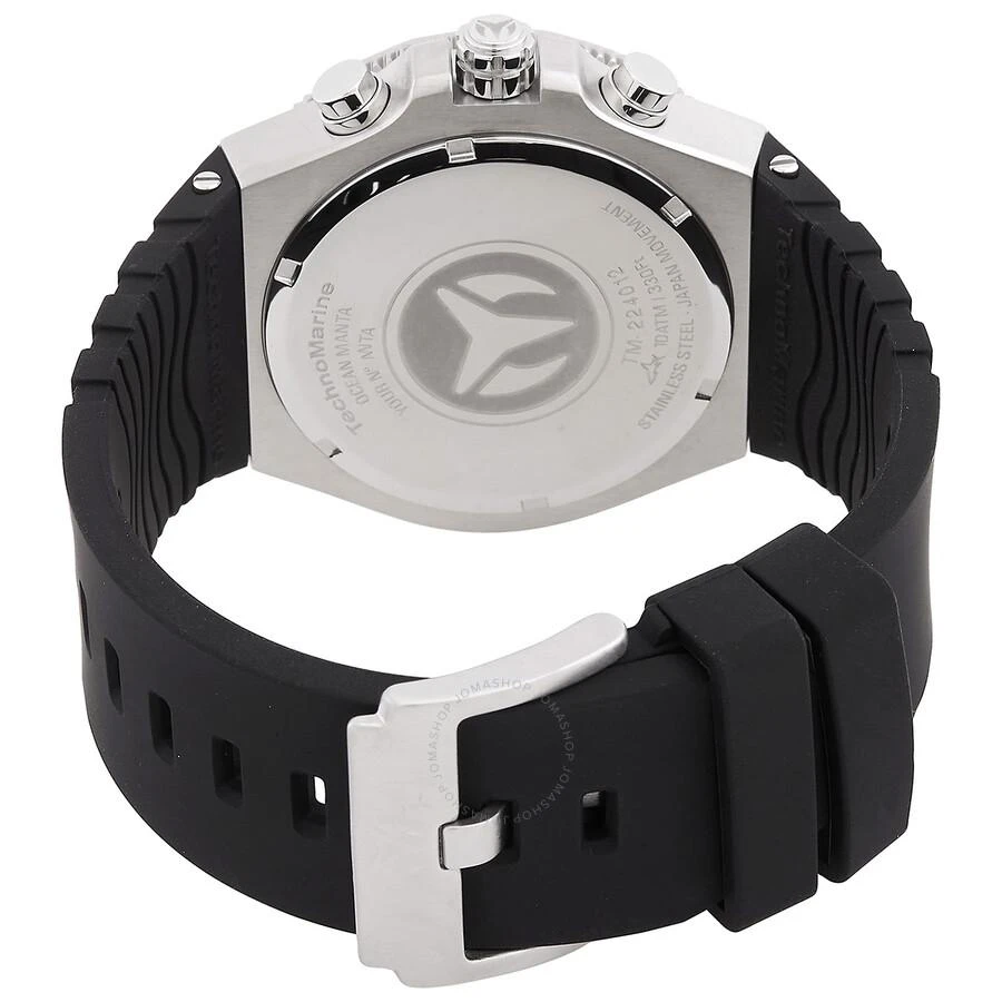 TechnoMarine Manta Ocean Chronograph Quartz Black Dial Men's Watch TM-224012 3
