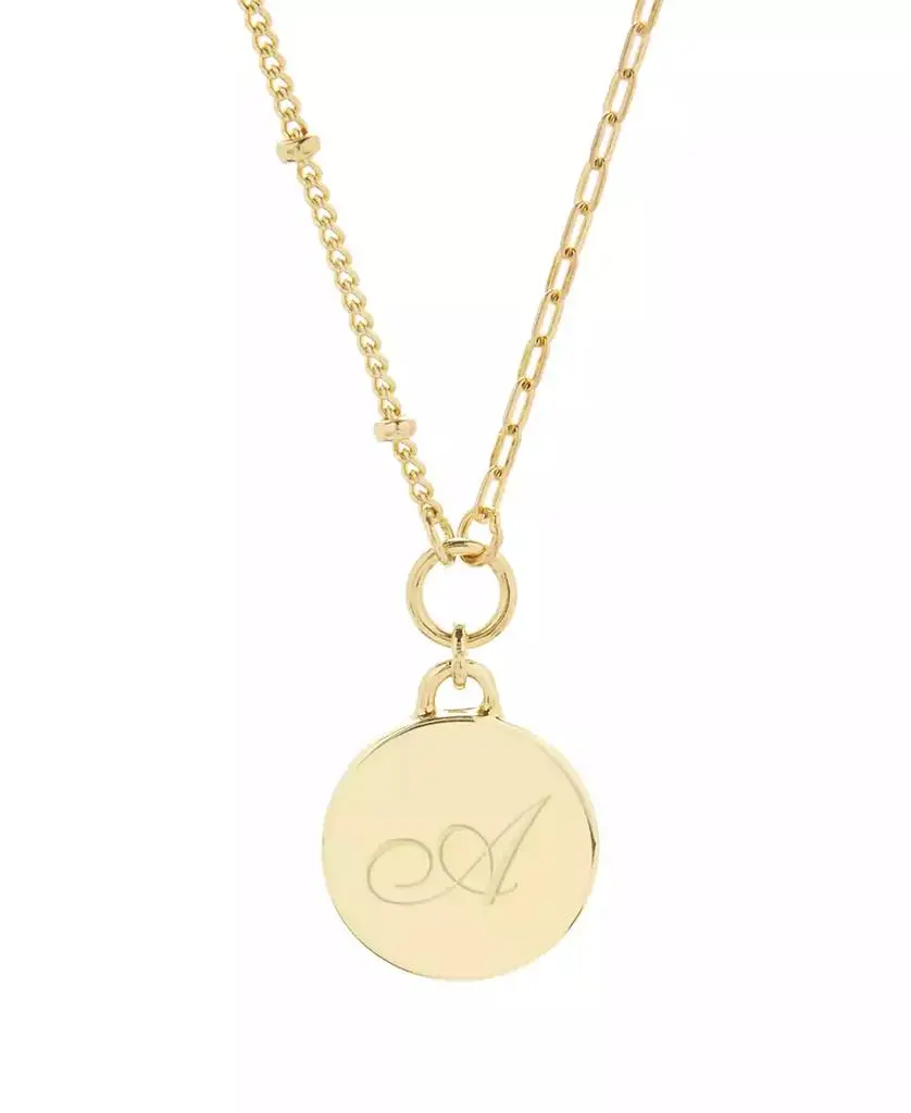 brook & york 14K Gold Plated Paige Initial Pendant