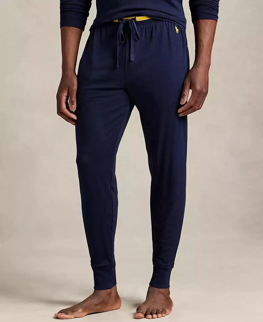 Ralph Lauren Men's Knit Logo Pajama Joggers 5