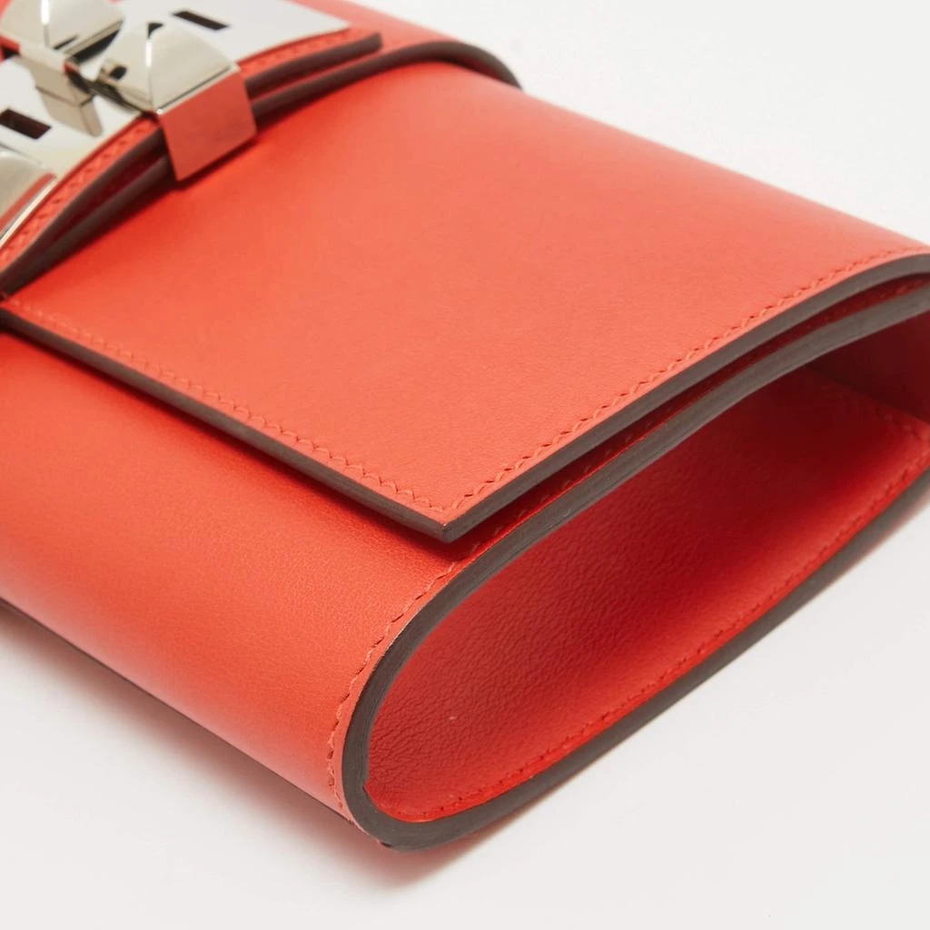 Hermes Hermès Capucine Swift Leather Medor Clutch 23 13
