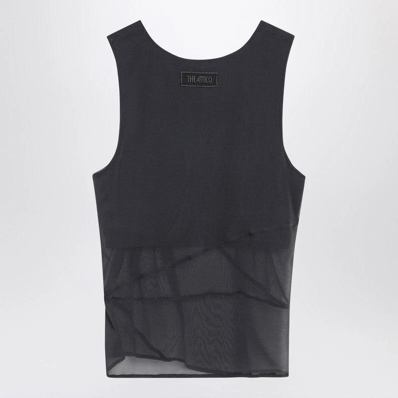 The Attico Women's Silk Tank Top 2