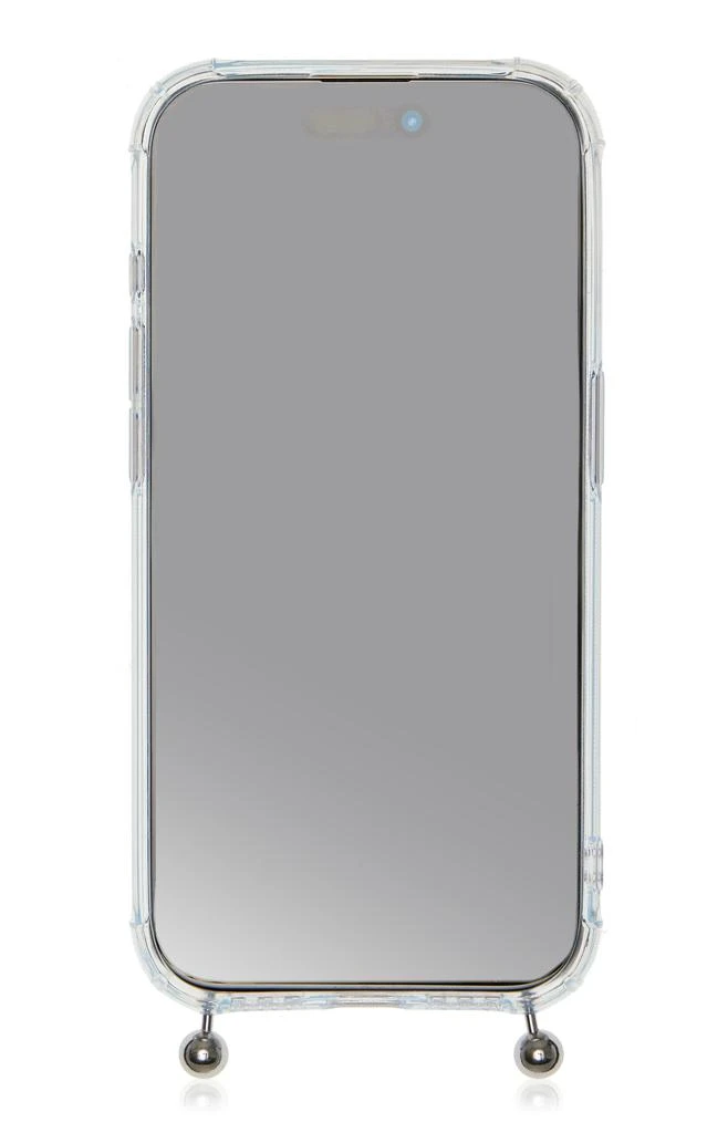 Ossa Ossa - Transparent iPhone Case - Clear - IPHONE 13 PRO - Moda Operandi 1