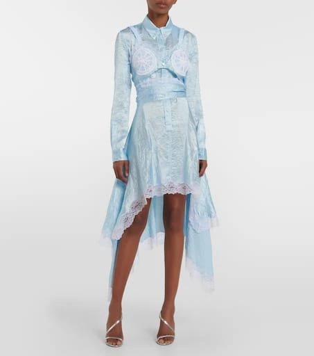 Lace-trimmed satin gown  On Sale Now with Up to 60% Off | Discover  Exclusive Deals & Savings at BeyondStyle  Authentic Burberry m|o|dresses |minidresses|burberry|w|clothing|n|e|women|designers with Limited-Time  Discounts, Free Shipping, and Price ...