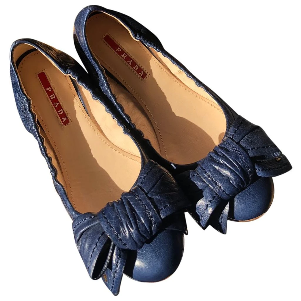 Prada Prada Leather ballet flats 1