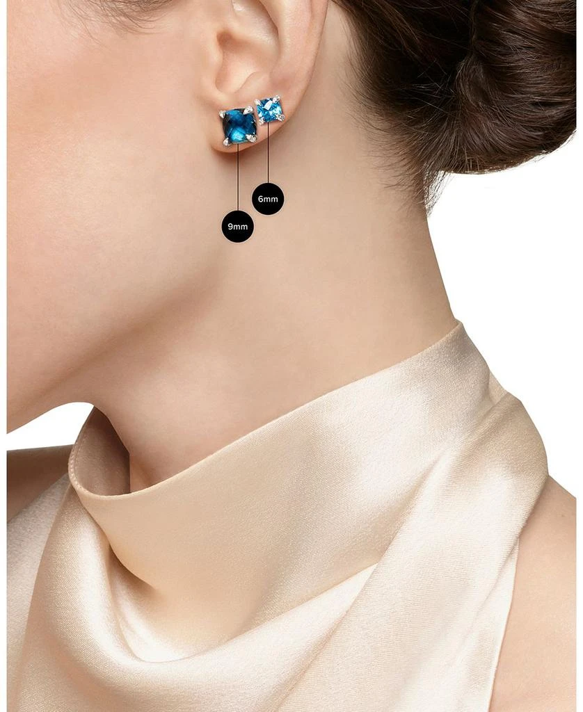David Yurman Châtelaine® Stud Earrings with Gemstones and Diamonds 6