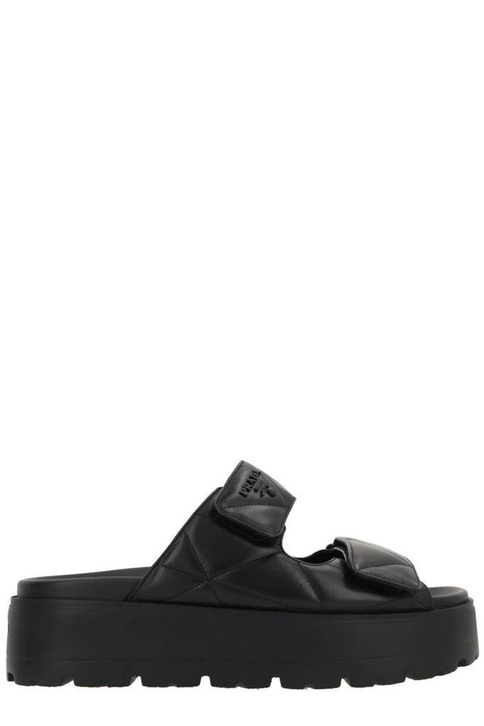 Prada Prada Quilted Slip-On Sandals 1