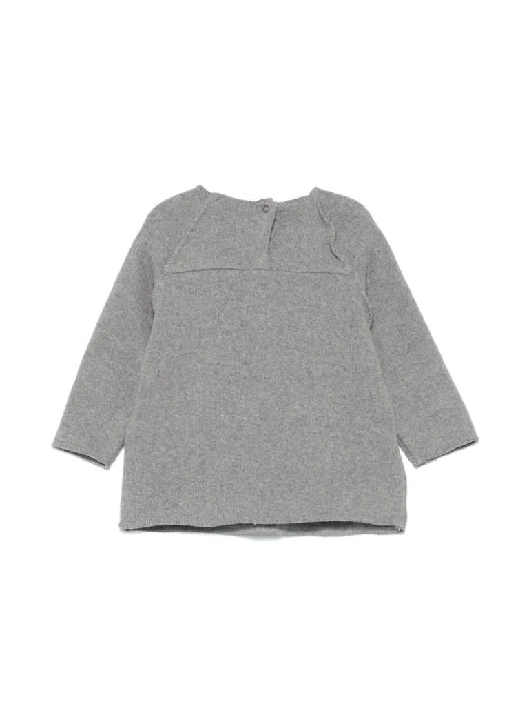 BABE & TESS Gray Sweater Baby Unisex 3
