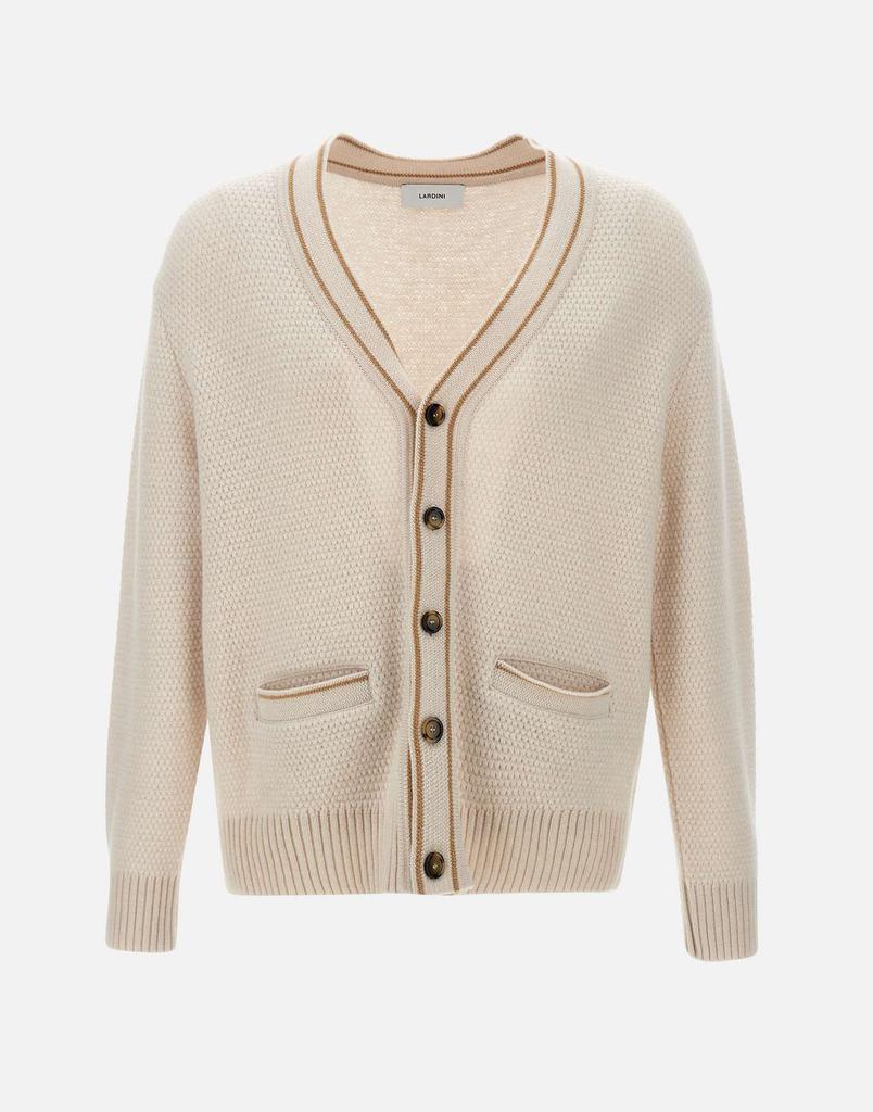 LARDINI Wool and cashmere cardigan