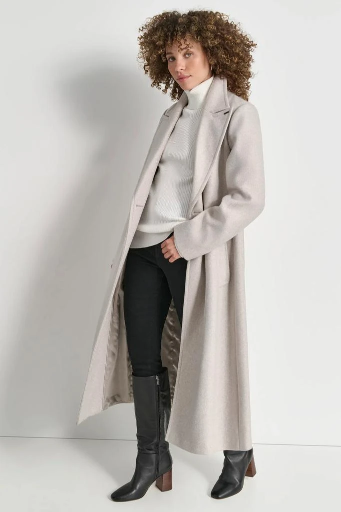 DKNY WOOL WRAP COAT 4