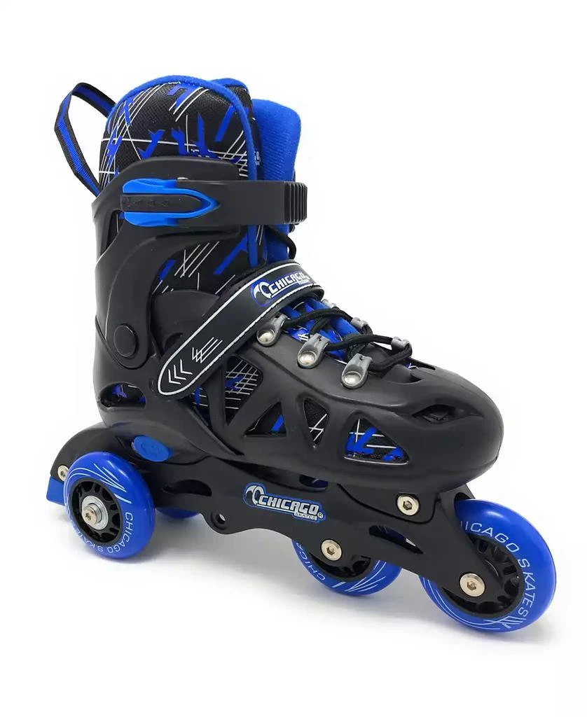Chicago Skates Chicago Adjustable Inline Training Skate 8pc Combo Set - Size S (J10-J13) 7