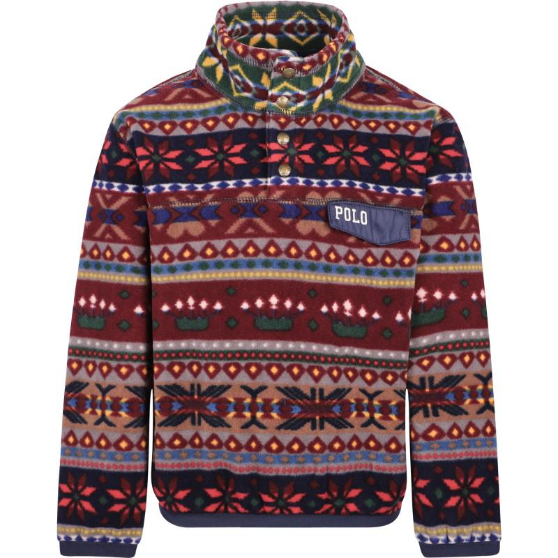 Ralph Lauren Andover fair isle fleece sweater