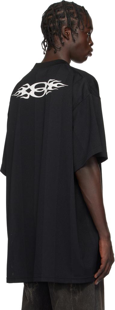 Balenciaga Black Burning Unity T-shirt - T-Shirts - BeyondStyle