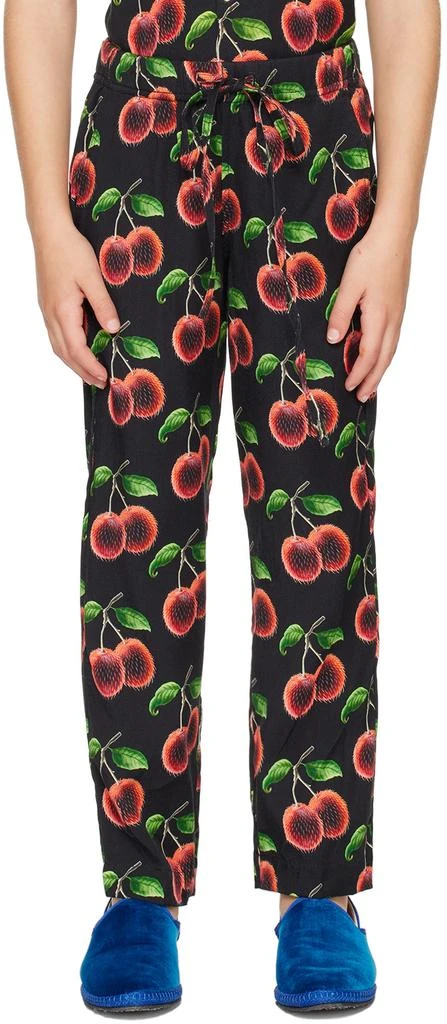 Endless Joy Kids Black Rambutan Lounge Pants
