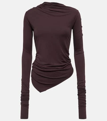 Rick Owens Lilies draped jersey top 1