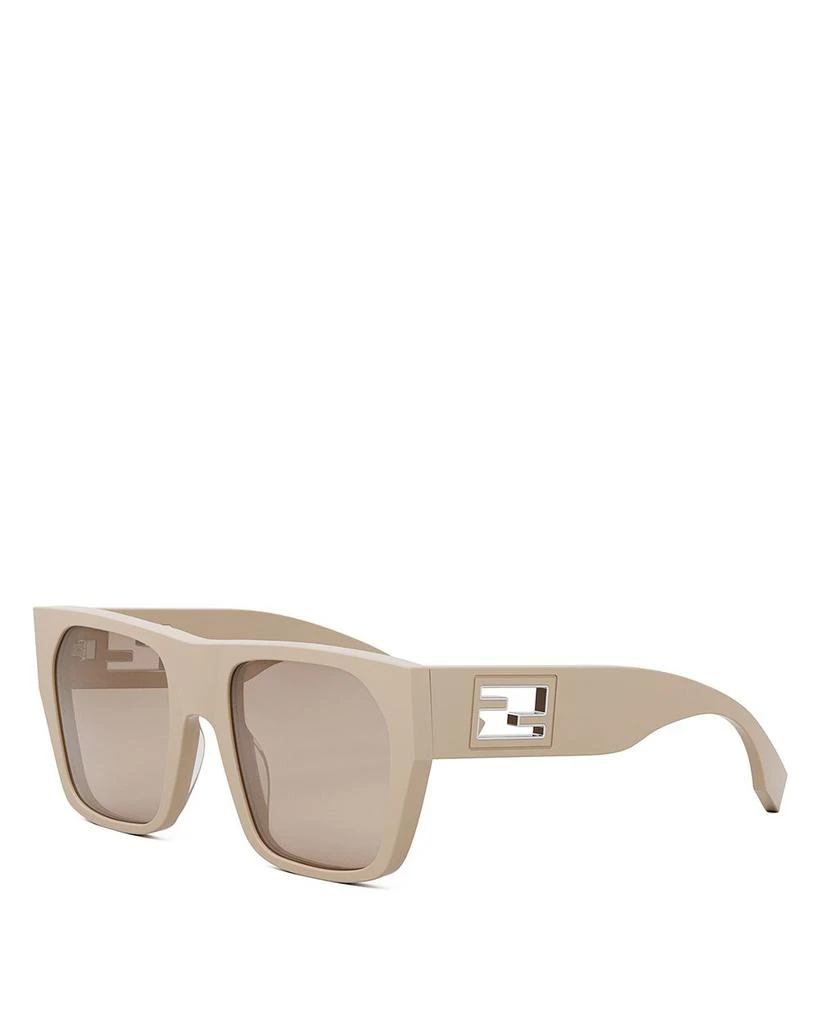 Fendi Baguette Square Sunglasses, 54mm 1