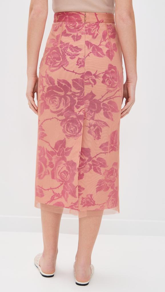Essentiel Hisces Tulle Midi Skirt