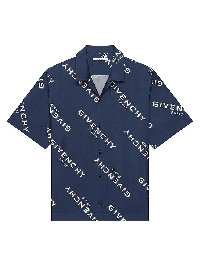Givenchy Shadow Printed Shirt in Silk 1