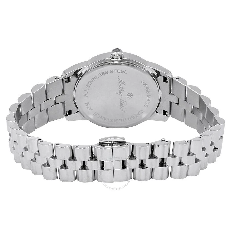 Mathey-Tissot Open Box - Mathey-Tissot Artemis Quartz Crystal Blue Dial Ladies Watch D1086ABU 3