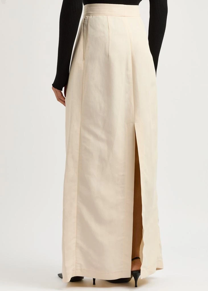 A.W.A.K.E MODE Split woven maxi skirt 3