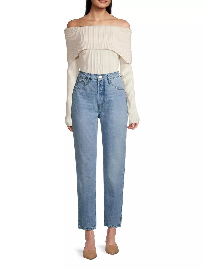 Jason Wu Wool & Cashmere-Blend Off-The-Shoulder Sweater 2