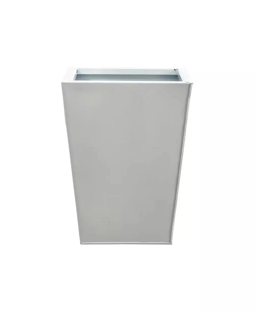 NEARLY NATURAL 13" Classic Square Metal Planter