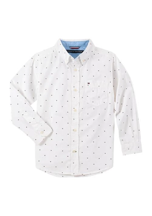 Tommy Hilfiger Boys 4-7 Long Sleeve Fred Shirt