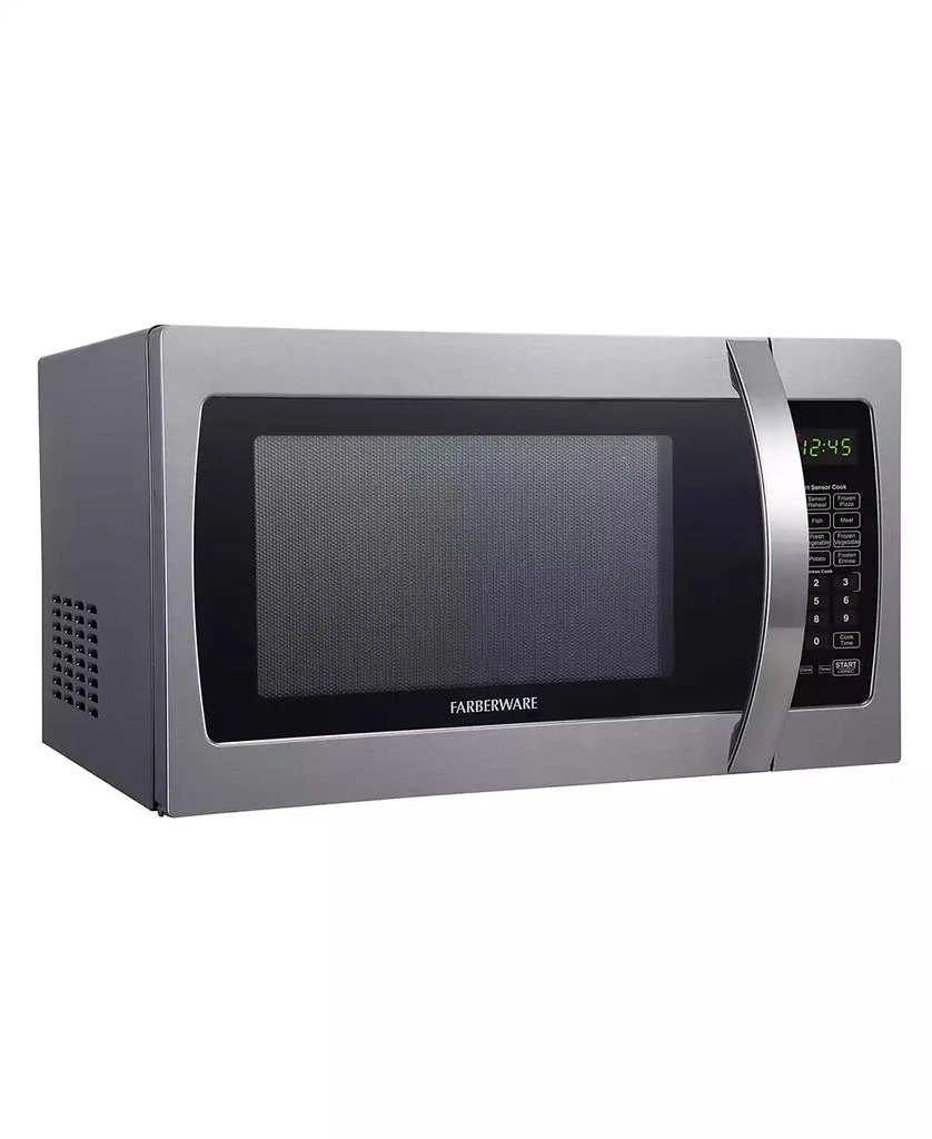 Farberware 1.3 Cu. Ft. Professional 1100-Watt Microwave Oven with Sensor, FMO13AHTBKI 4