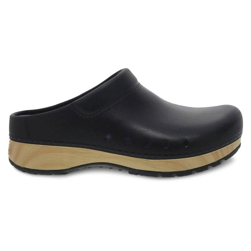 Dansko Women's Kane Clogs In Black Molded 1