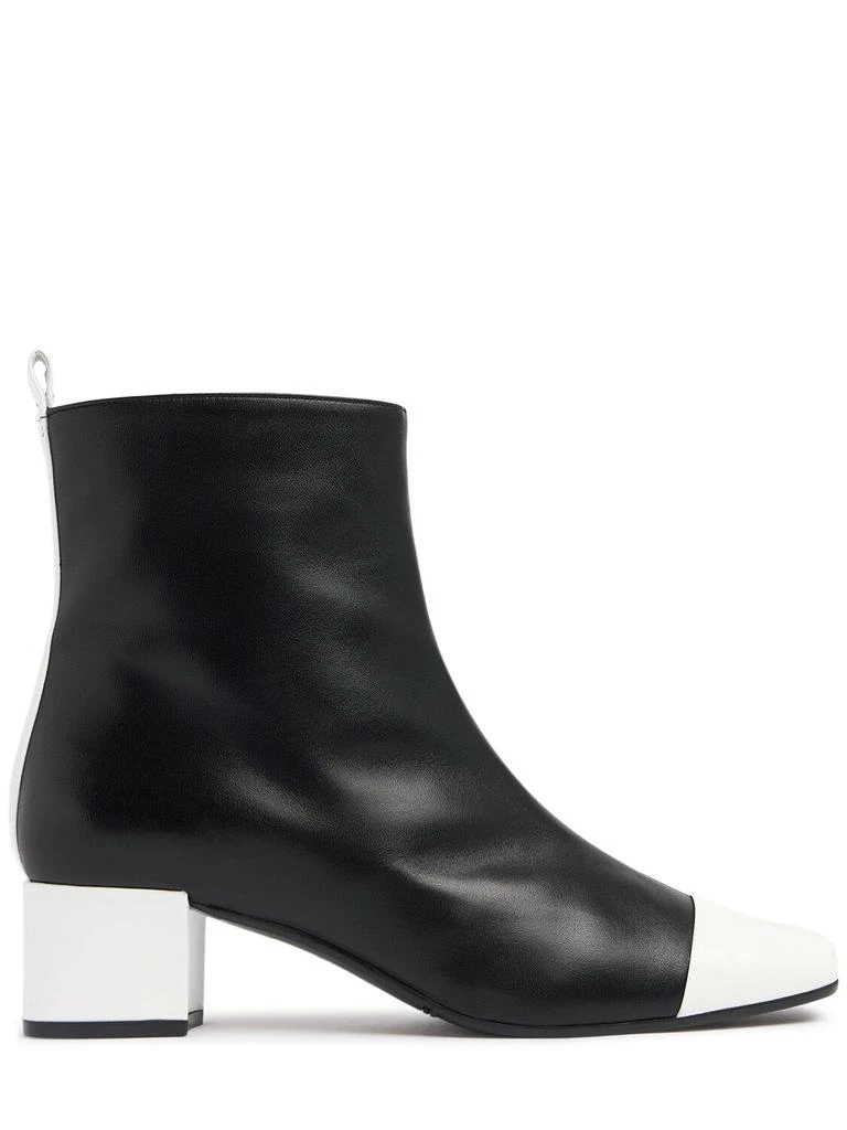 Carel 40mm Estime Bis Leather Ankle Boots 1
