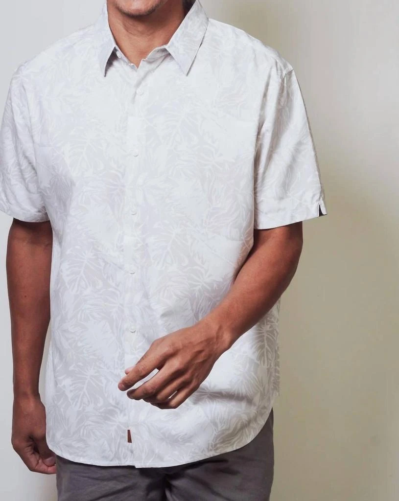 Fundamental Coast Eco Jungle Shirt In Birch 1