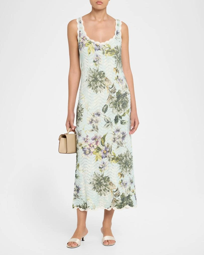 Orel Floral Crochet Knit Sleeveless Maxi Dress  On Sale Now with Up to 31%  Off | Discover Exclusive Deals & Savings at BeyondStyle  Authentic Cara  Cara women's clothing|dresses|women|Women with Limited-Time
