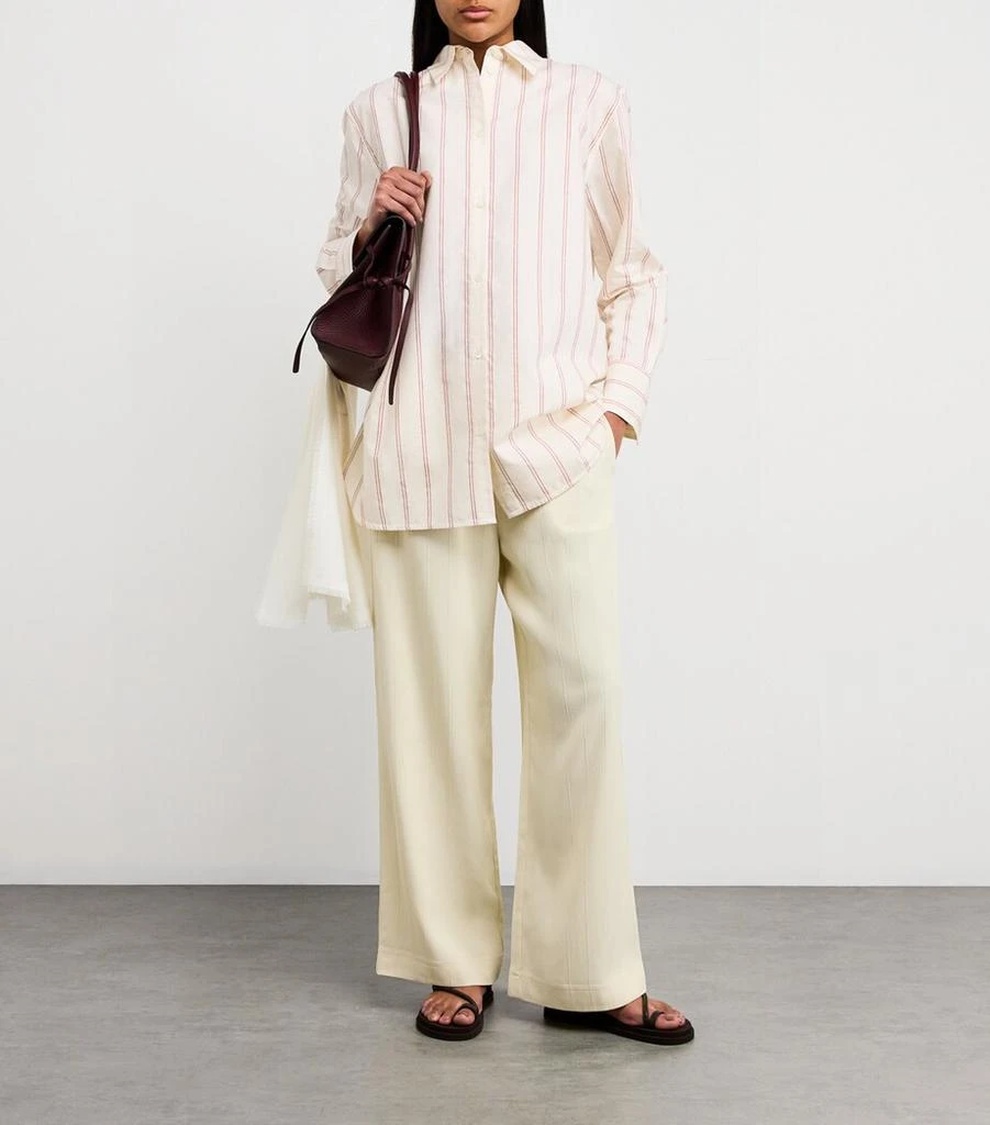 Totême Cotton-Silk Stripe Shirt 2