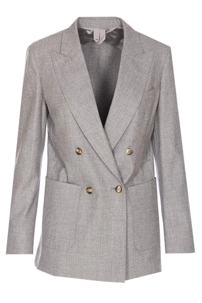 Max Mara Max Mara Harald Double-Breasted Tailored Blazer from Cettire