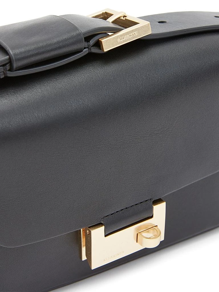 ALL SAINTS Frankie Leather Crossbody Bag 3