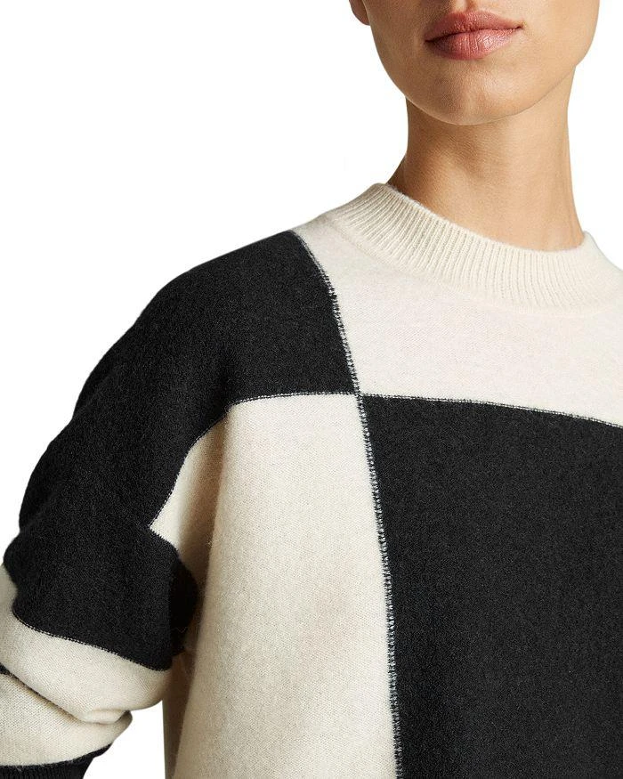 REISS Becki Square Patterned Sweater 4