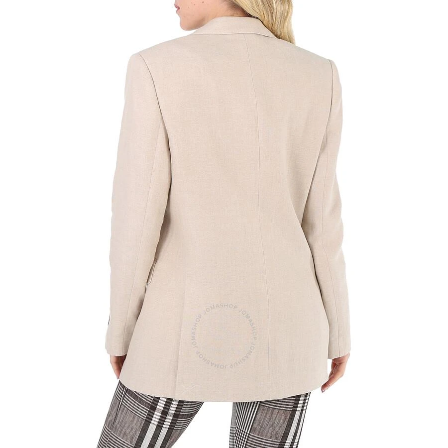 Burberry Ladies Loulou Oatmeal Single-Breasted Tailored Jacket 3