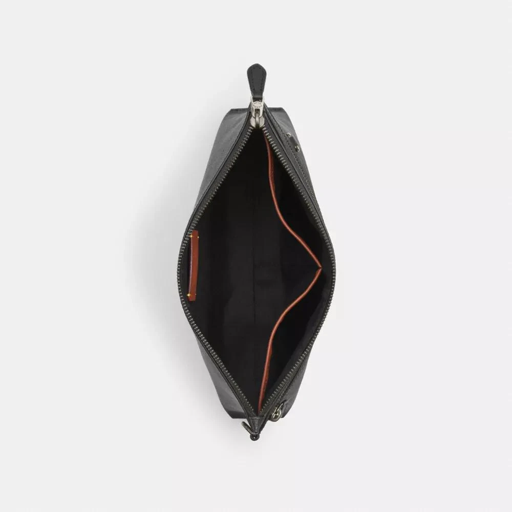 Coach Carry All Pouch In Signature Canvas 2
