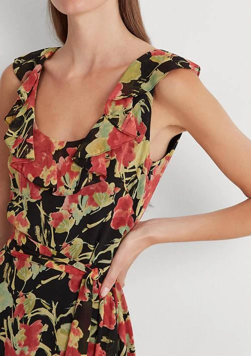 Ralph Lauren Ralph Lauren Floral Crinkle Georgette Dress 3