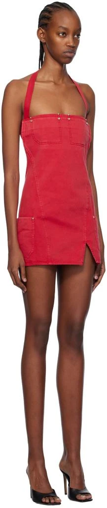 Dion Lee Red Apron Minidress 2