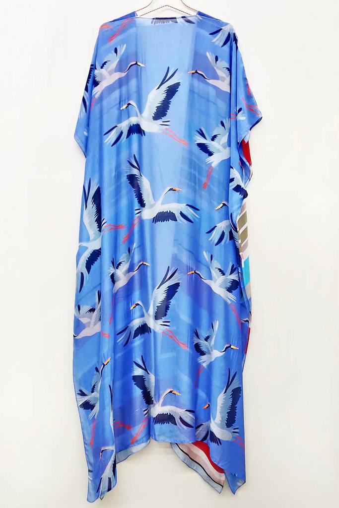 Aratta Miss America Kimono In Red/blue/white