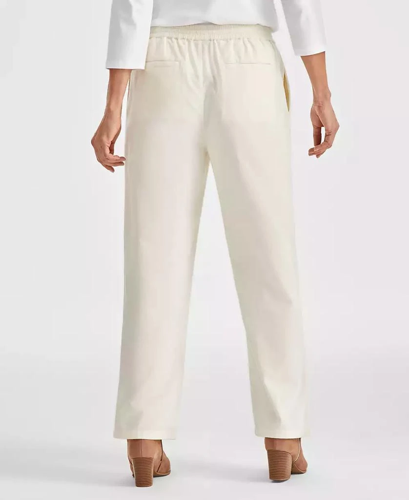 Style & Co Women's Cotton Corduroy Drawstring Pants, Created for Macy's 2