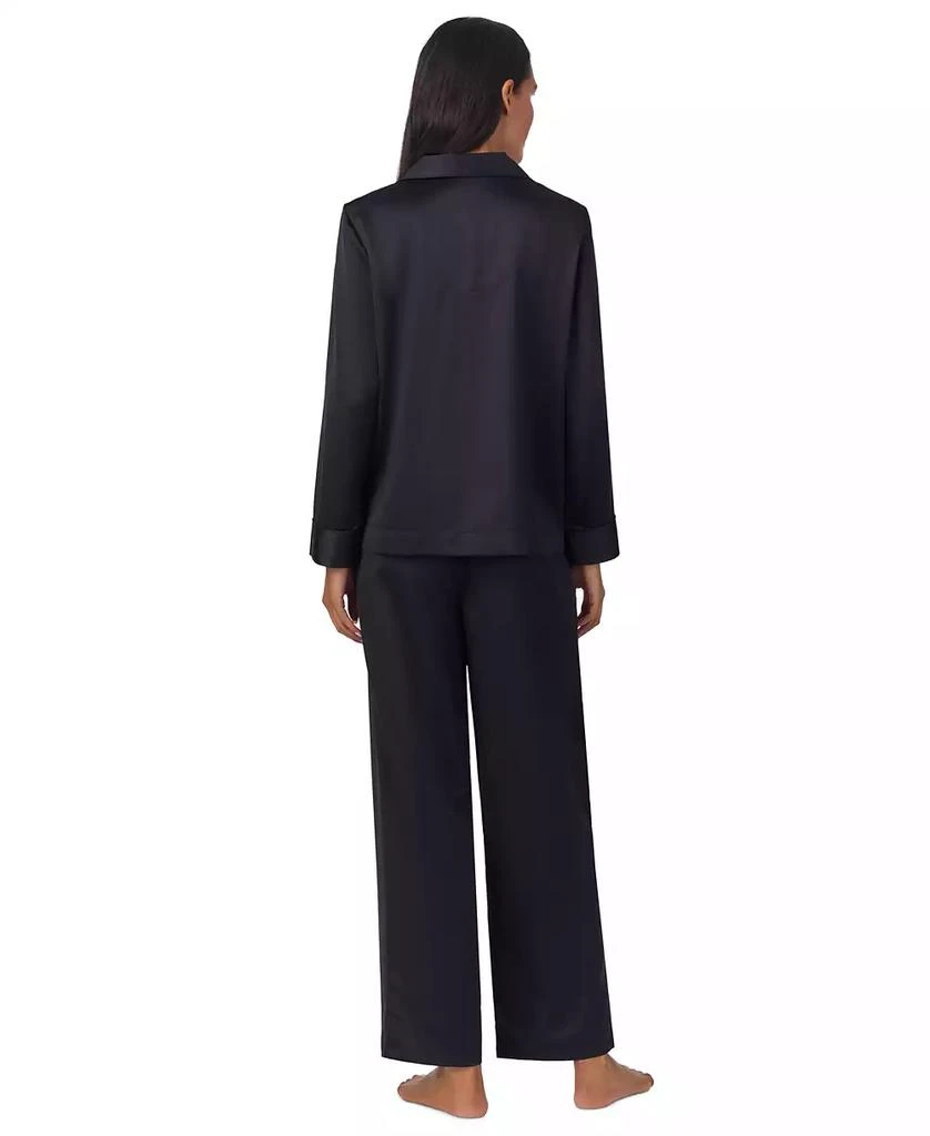 Ralph Lauren Women's Satin Notched-Collar Pajama Set 2