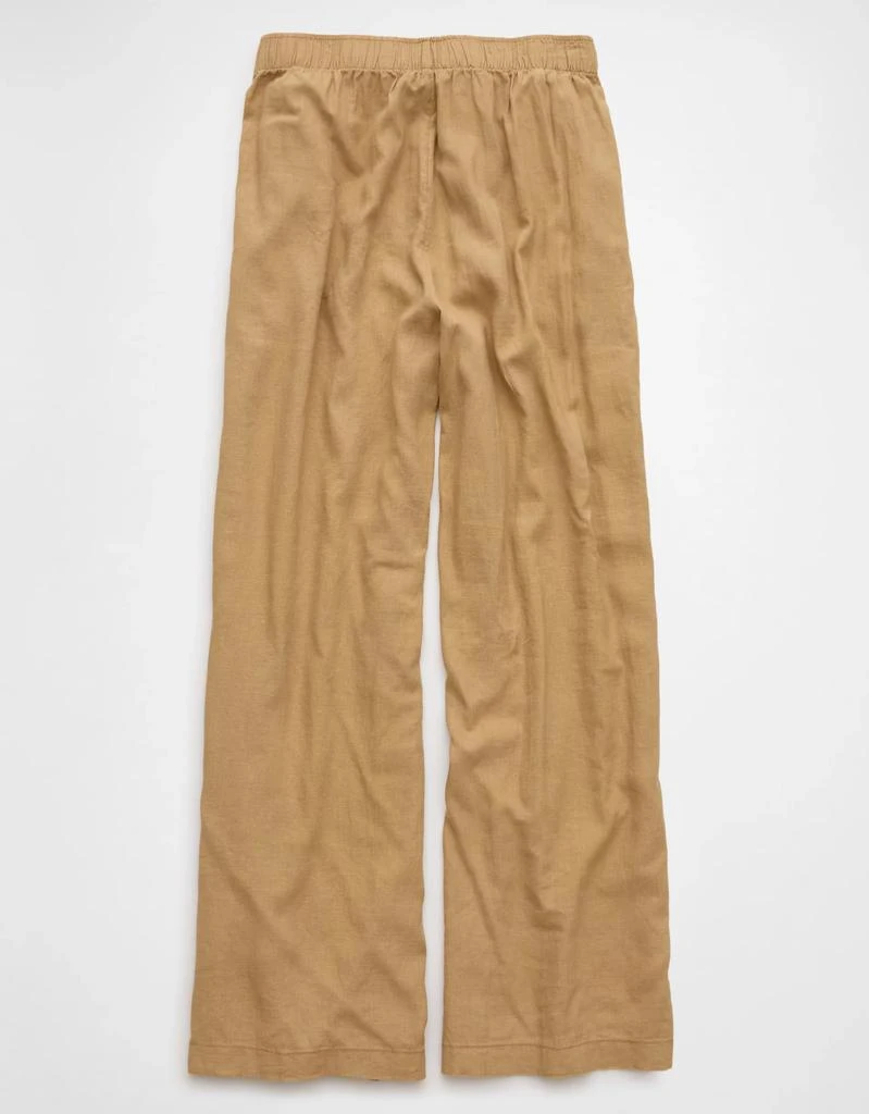 AE AE Weekend Vibes Linen-Blend Pull-On Pant 4