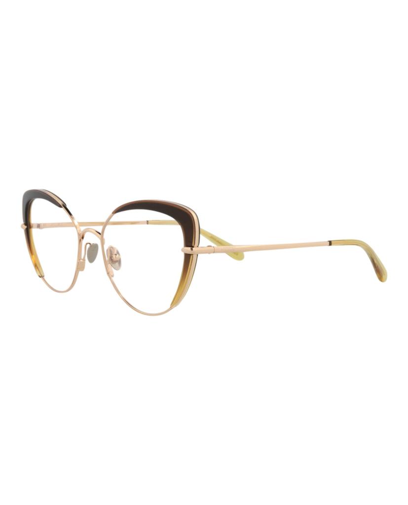 Pomellato Cat Eye-Frame Metal Optical Frames
