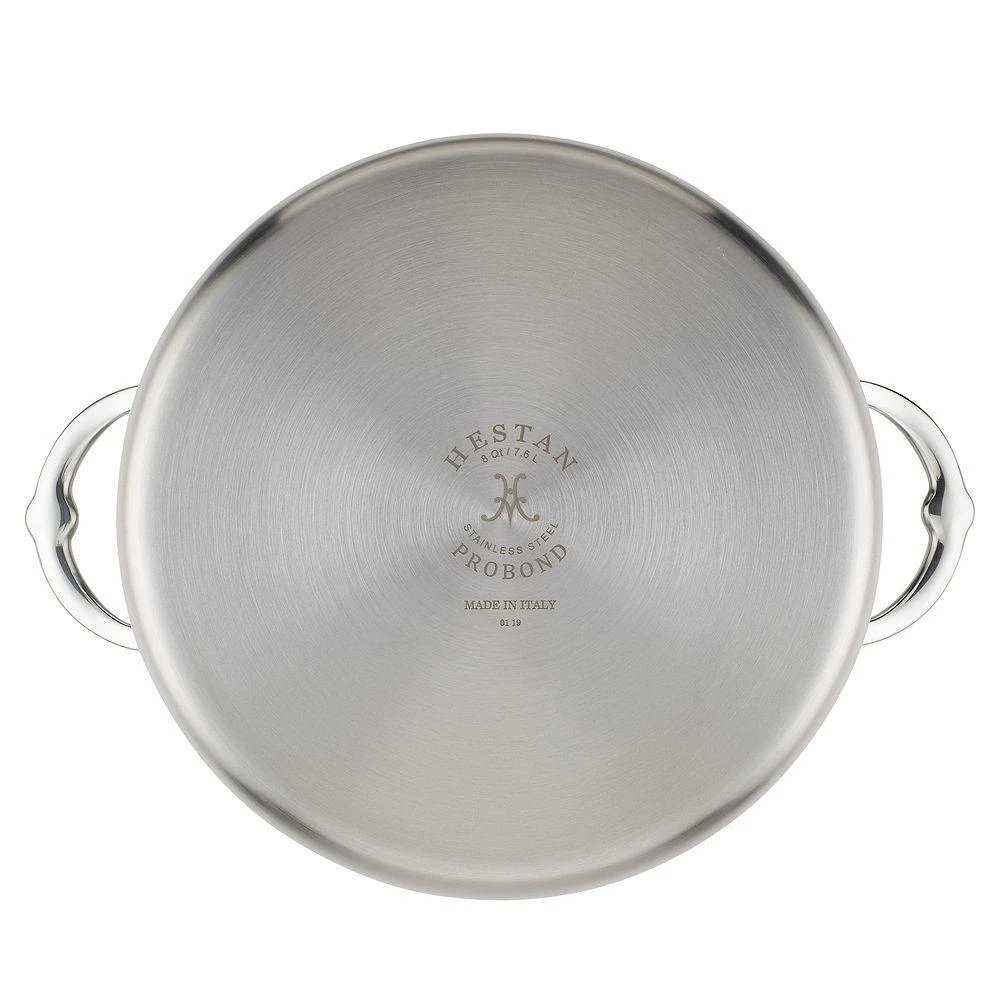 Hestan ProBond™ 8 Quart Forged Stainless Steel  Stock Pot with Lid 4