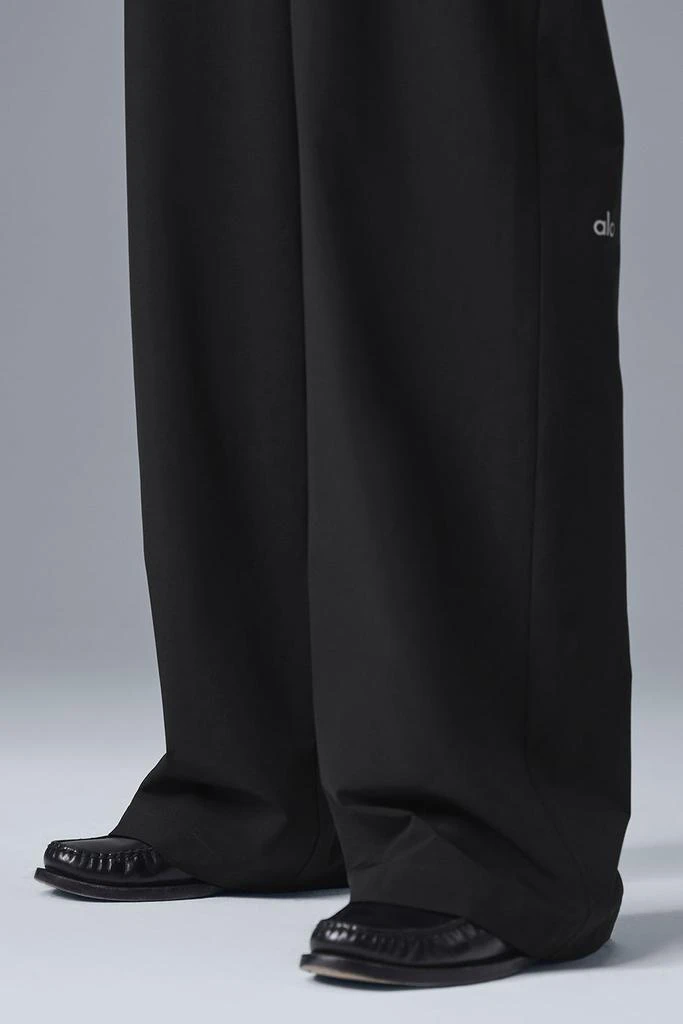 Alo High-Waist Pursuit Trouser (Long) - Black 4